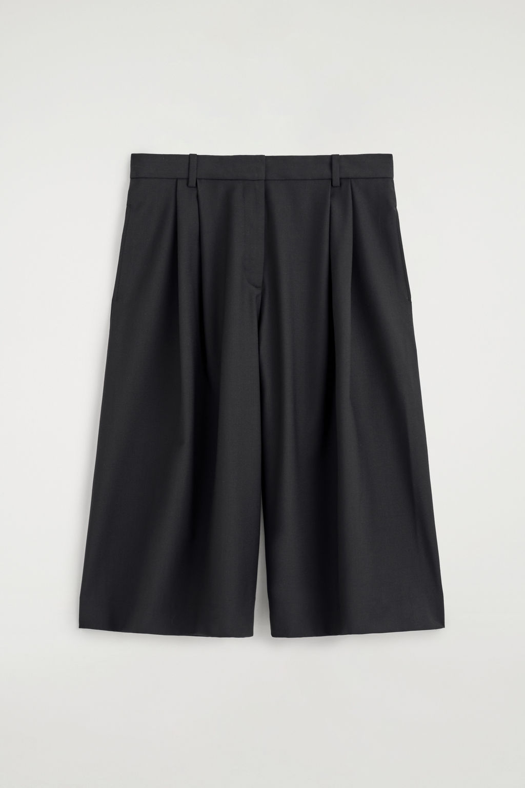 PANTAL?N CULOTTE PINZAS MEZCLA LANA