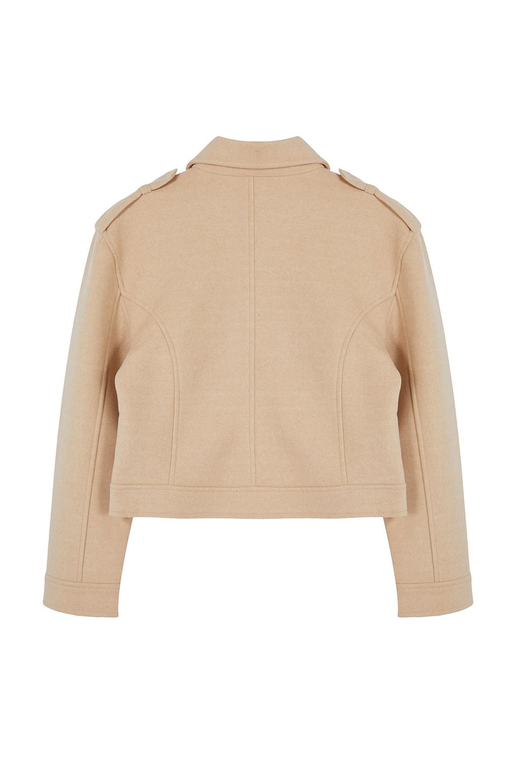 TRENDYOLMILLA Antrasit Regular Kal?p Orme Kase Crop Biker Ince Ceket Mont TWOAW25MO00128  фото 9