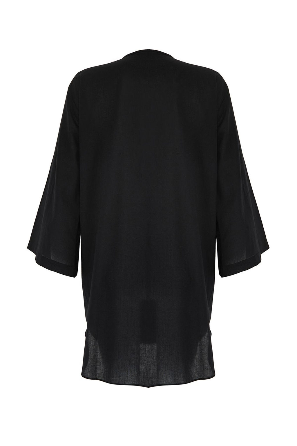 Trendyolmilla Su Alt? Desenli Mini Dokuma %100 Pamuk Plaj Elbisesi TBESS25EL00020  фото 10