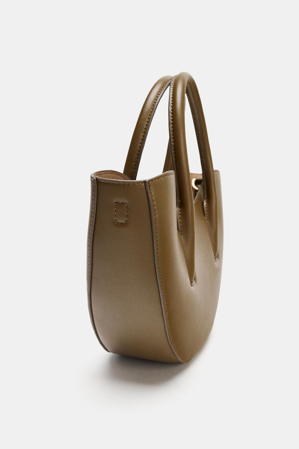 OVAL MINI TOTE BAG - Zara фото 12
