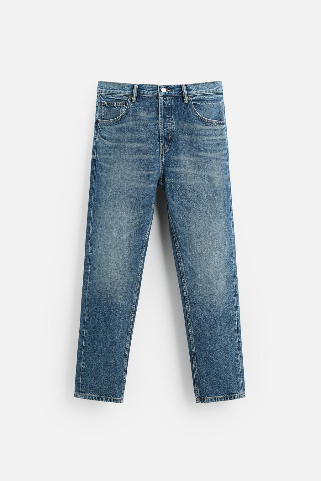 SLIM CROPPED-FIT JEANS - Zara фото 34