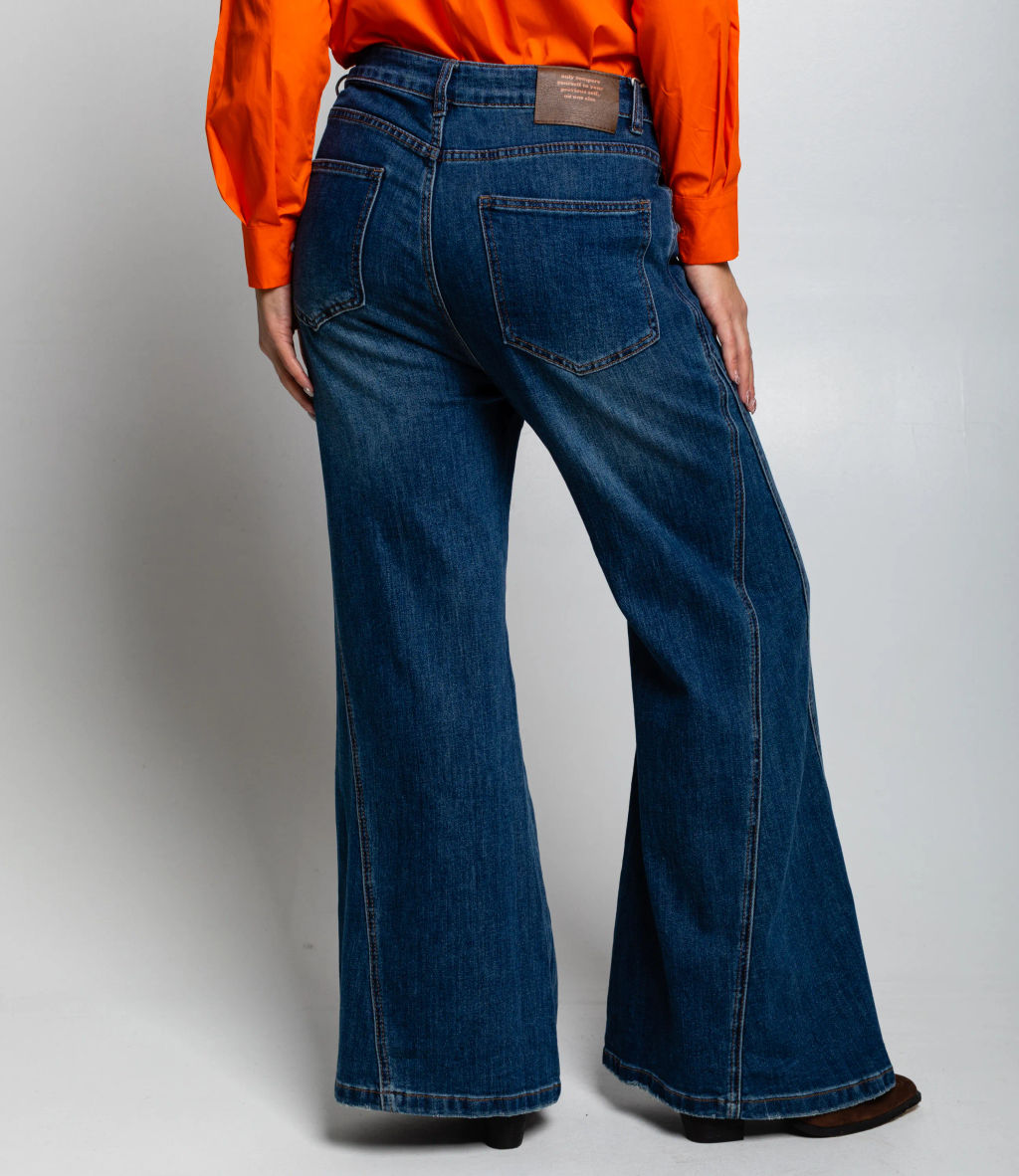 Джинсы #КТ88057 (1), синий - Dommod фото 4