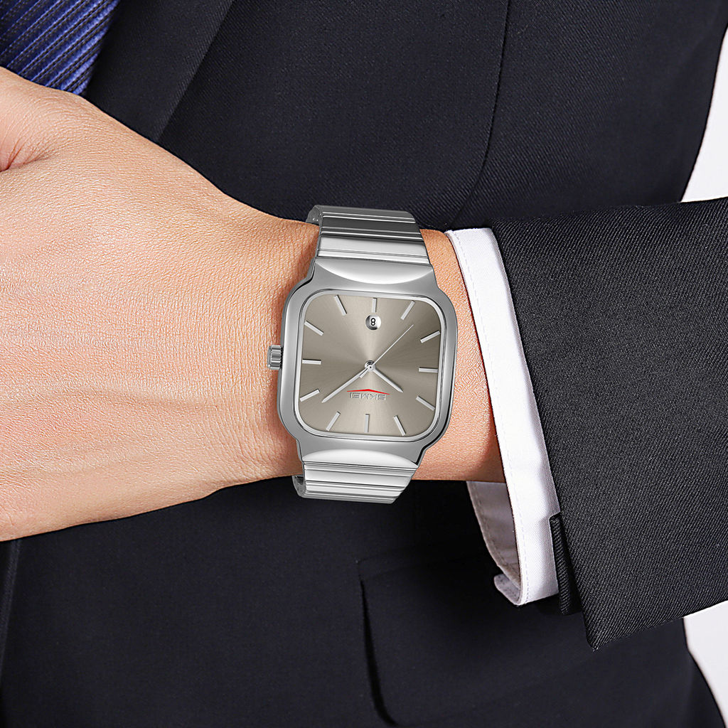 Часы наручные Skmei мужские кварцевые 9361silver-grey