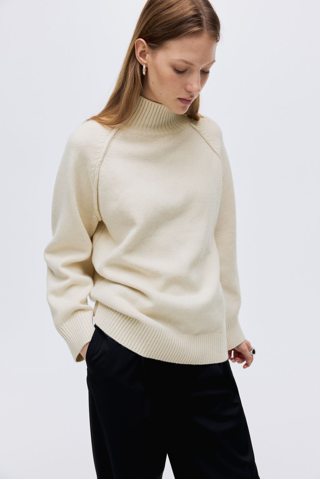 Jersey oversize con cuello perkins - H&m фото 5