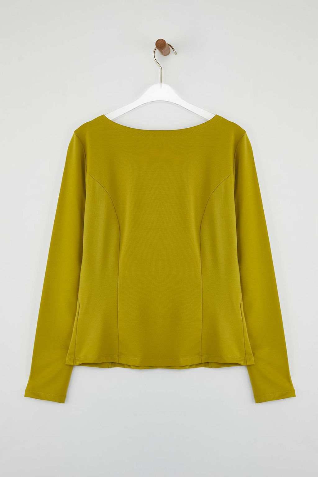 Siyah Fitted/Vucuda Oturan Uzun Kollu Kay?k Yaka Esnek Orme Bluz TWOAW26BZ00108 - Trendyolmilla фото 10