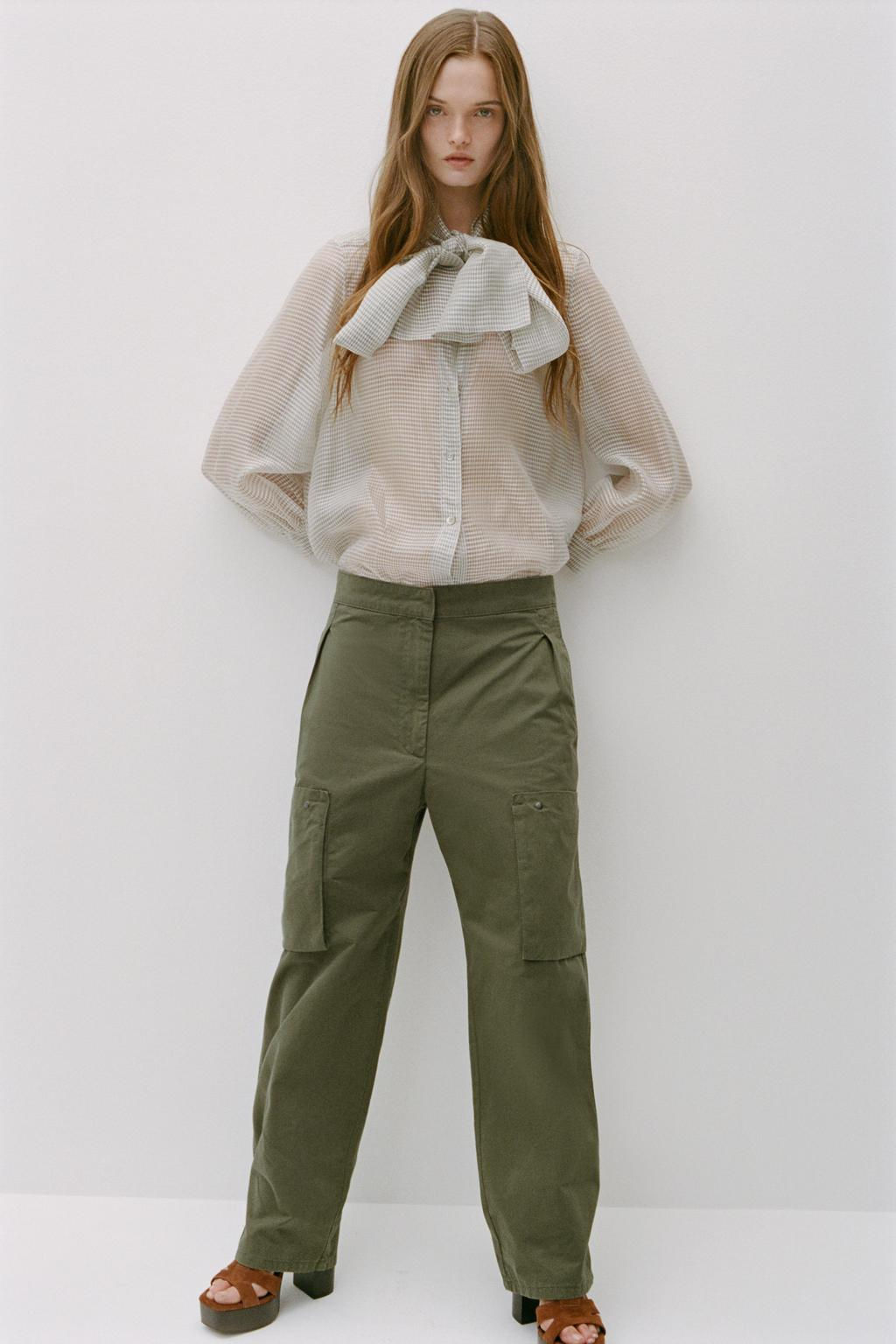 ZW COLLECTION CARGO TROUSERS