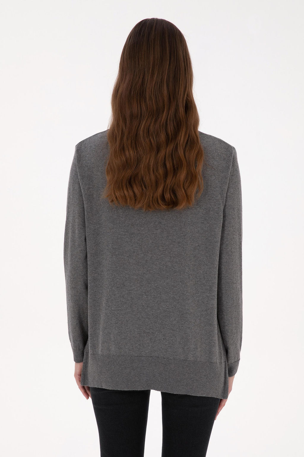 Kad_n Gri Melanj Basic Kazak - U.s. polo assn фото 5