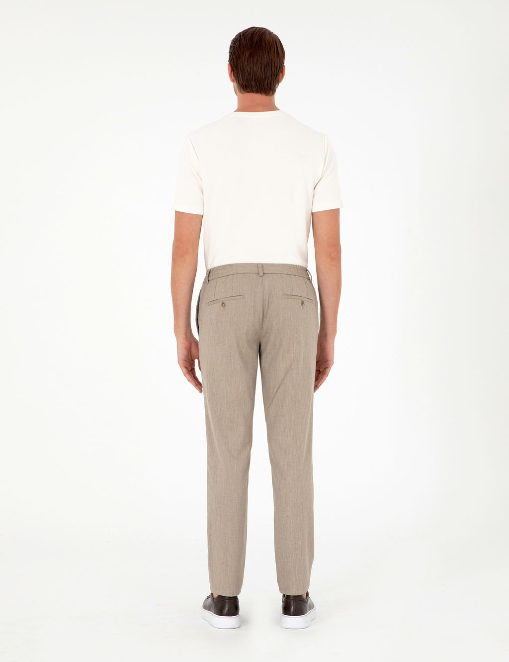 A__k Kahverengi Ex. Slim Fit Kuma_ Pantolon