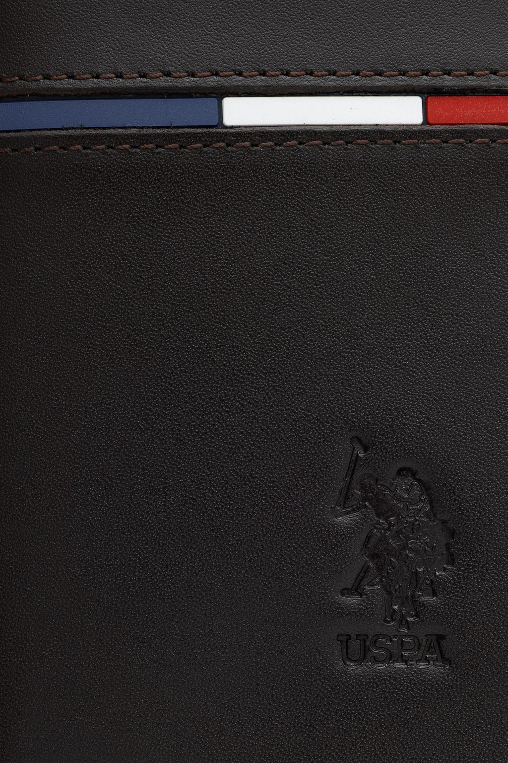 Мужской коричневый кошелек - U.s. polo assn фото 6