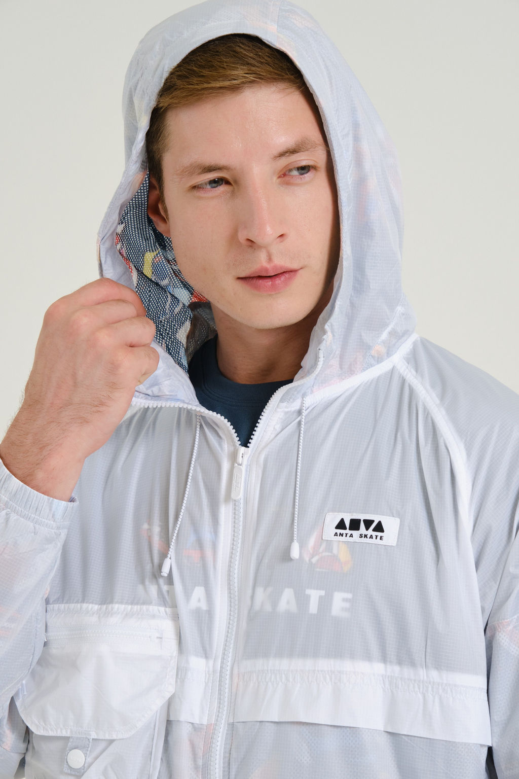 Ветровка Белый STILL BREATHING Single Jacket