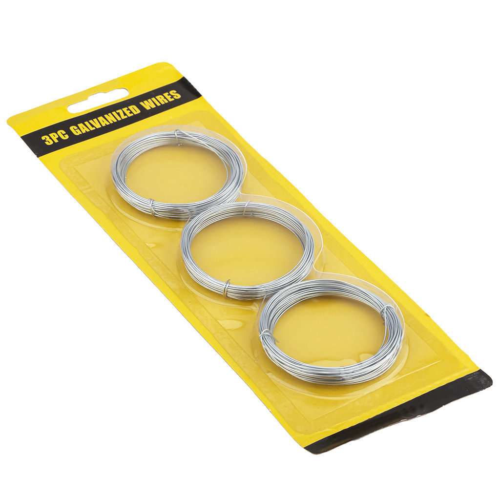 Шнур для подвязки растений, для скрепления проводов, завязывания пакетов и других мелких бытовых нужд 3х10м, металлическая проволока, на картоне (Китай) - Домашняя мода фото 2