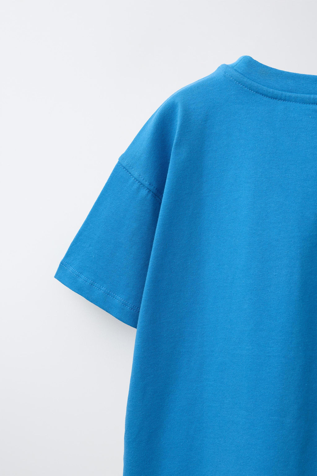 CAMISETA LISA / Azul?n - Zara фото 4