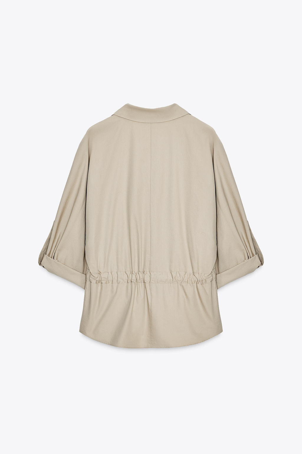 POPLIN SAFARI SHIRT - Zara фото 7