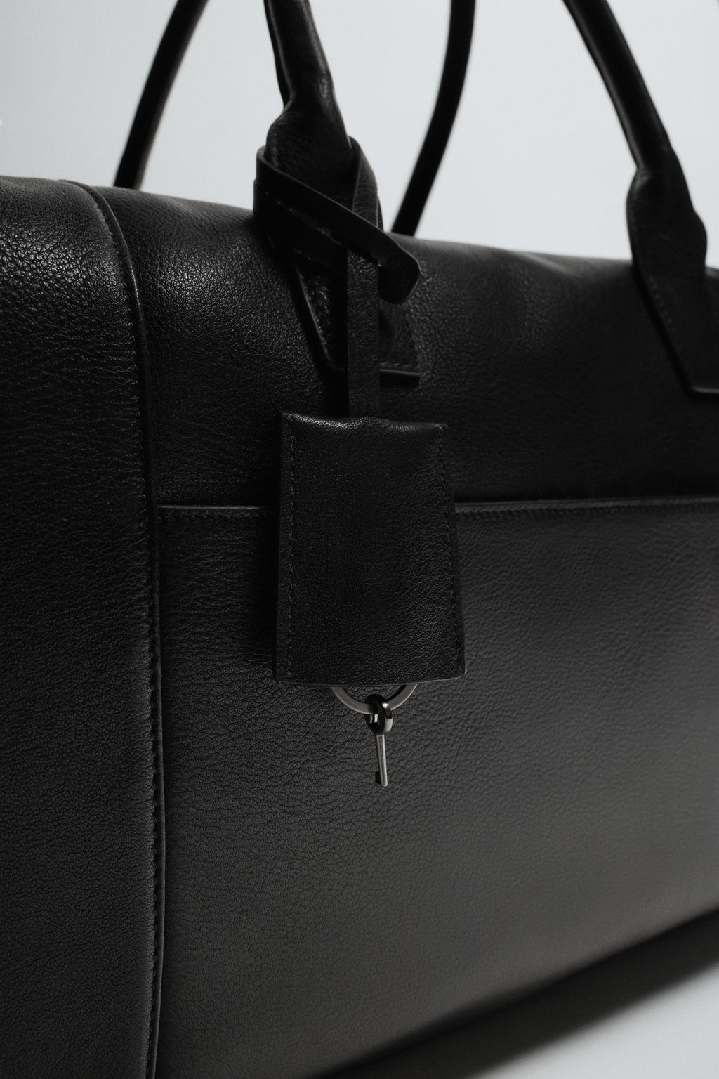 LEATHER TRAVEL BAG - Zara фото 7
