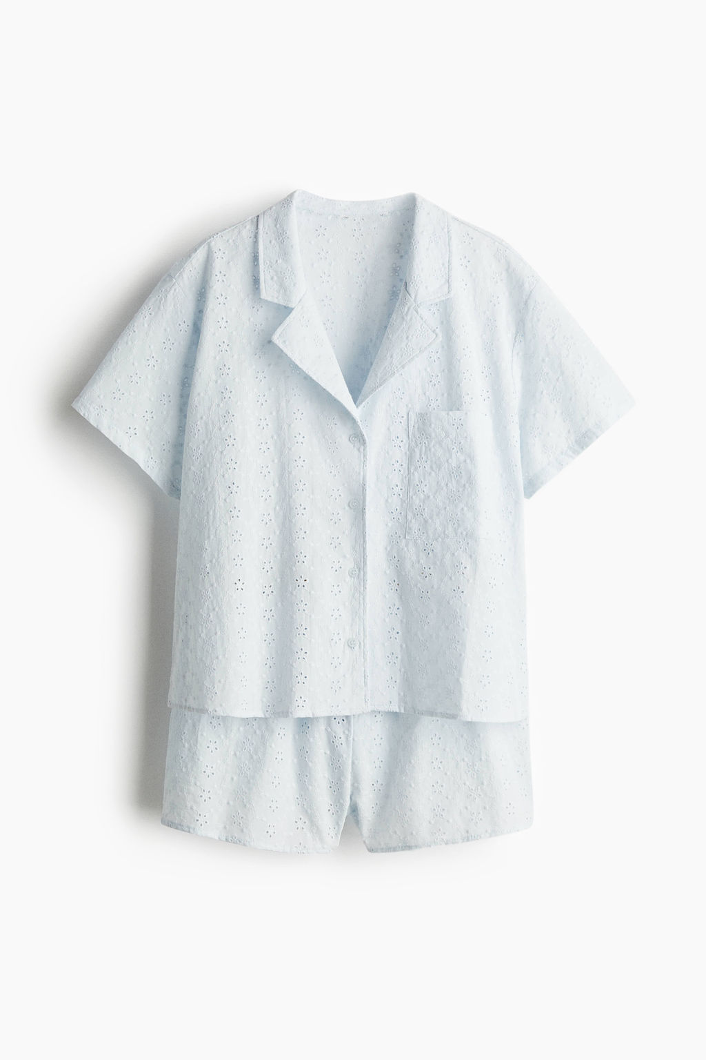 Pijama con bordado ingl?s - H&m фото 2