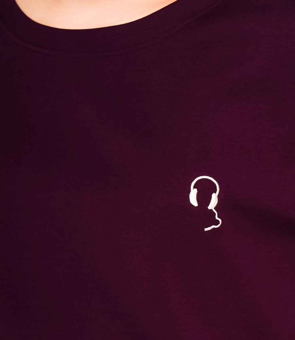 Футболка #КТ0467-51, фиолетовый