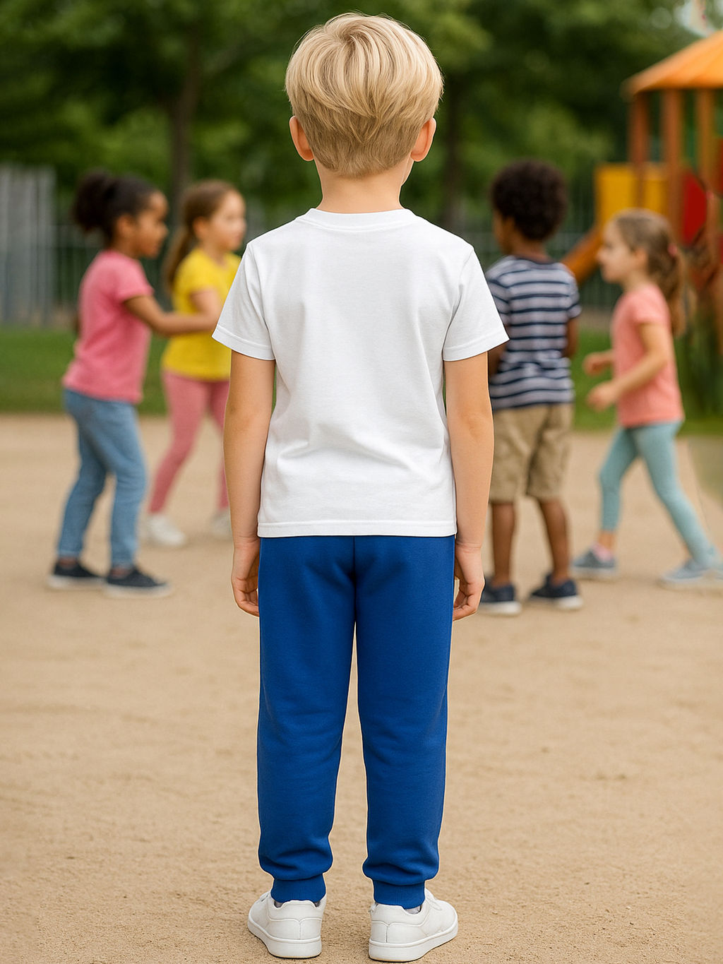 Штанишки детские синие