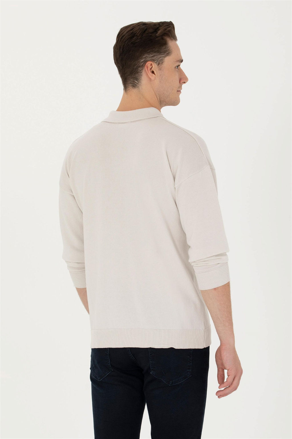 U. S. Polo Assn Мужской базовый свитер с каменным узором - U.s. polo assn фото 12