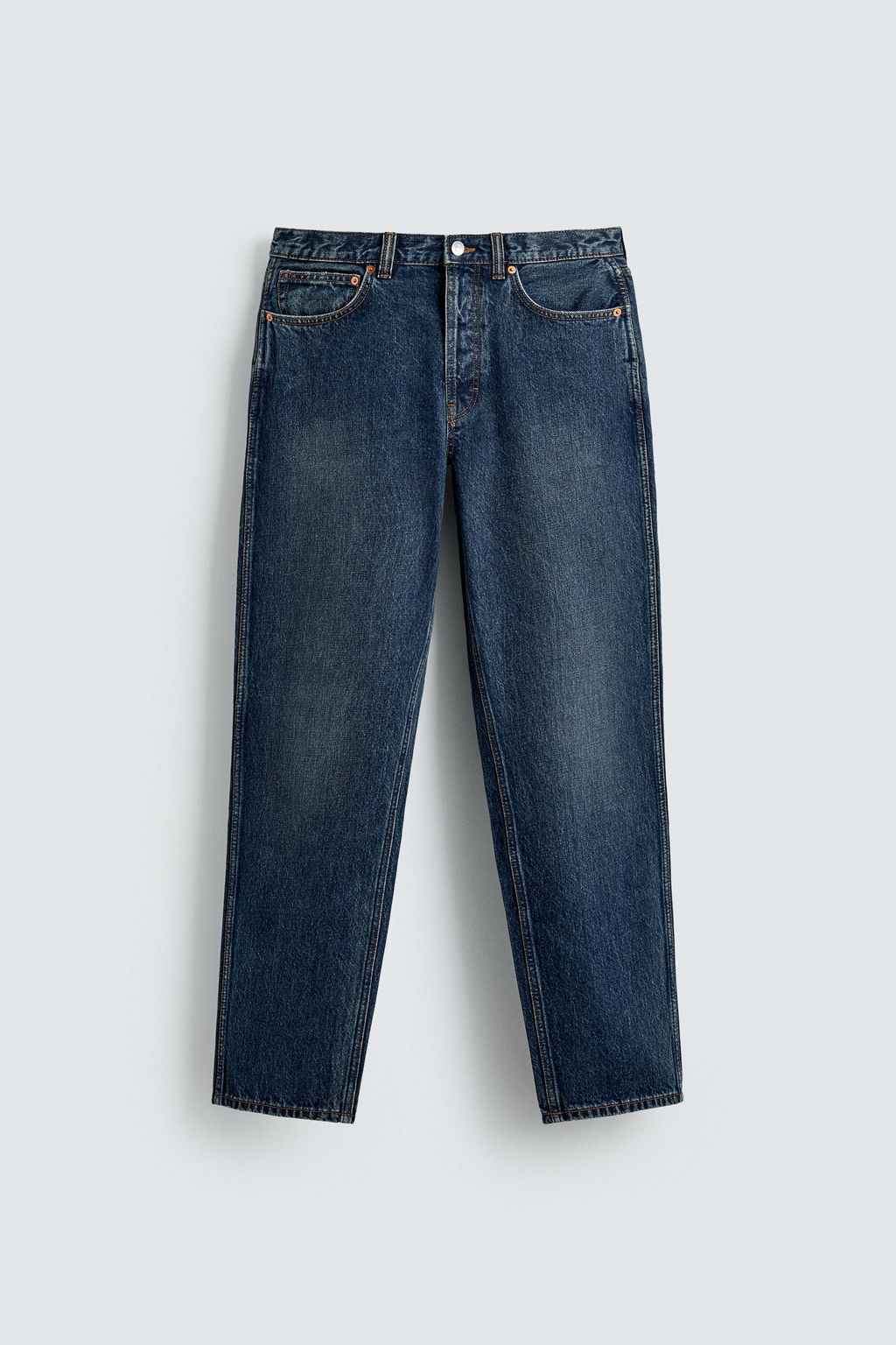 STRAIGHT-LEG JEANS - Zara фото 7