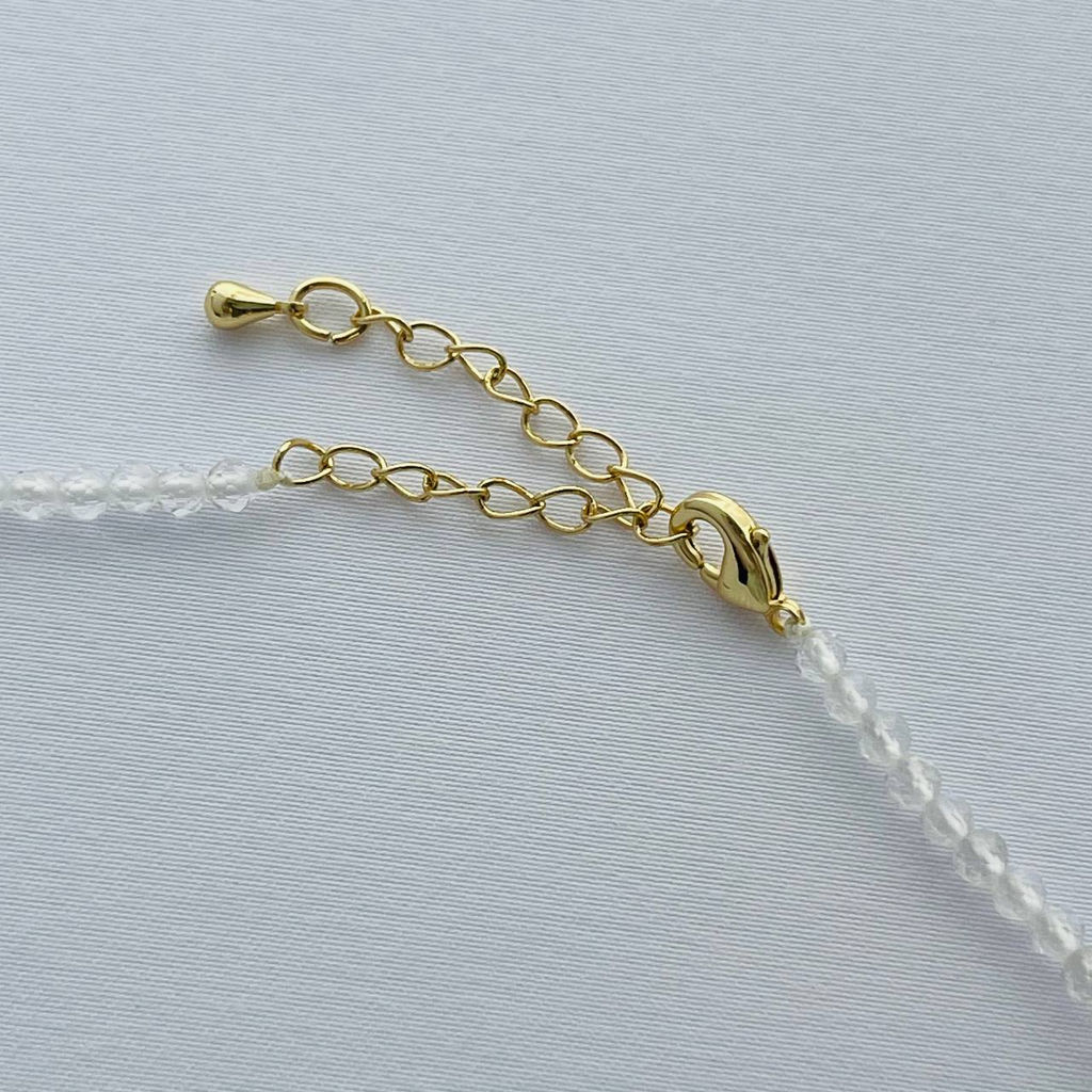 Бусы из Горного Хрусталя 40 см +