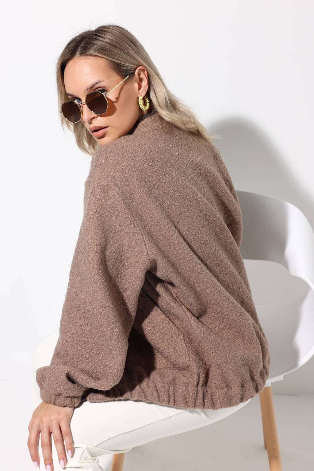 Жакет женский 4311/02/Кофейный - Rise фото 7