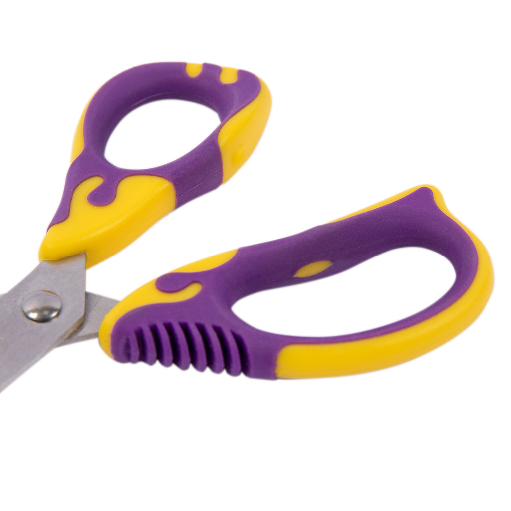 Лео Ножницы детские с эргономичными ручками LPSE-01 130 мм