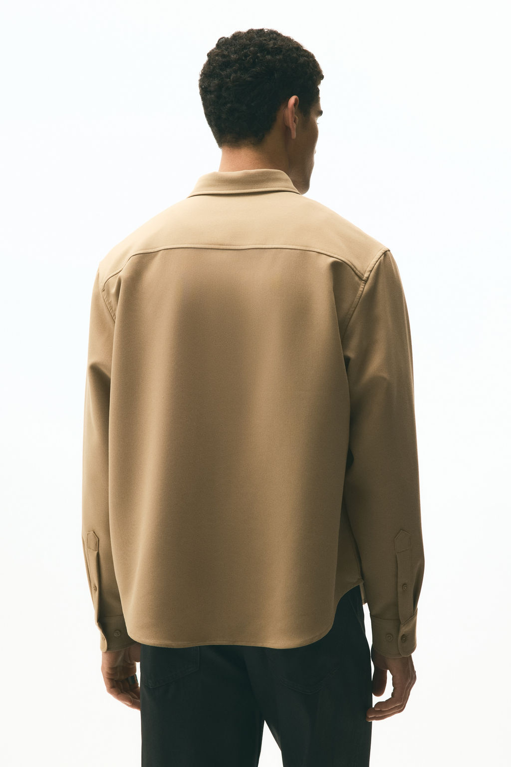 Camisa de sarga Relaxed Fit - H&m фото 7