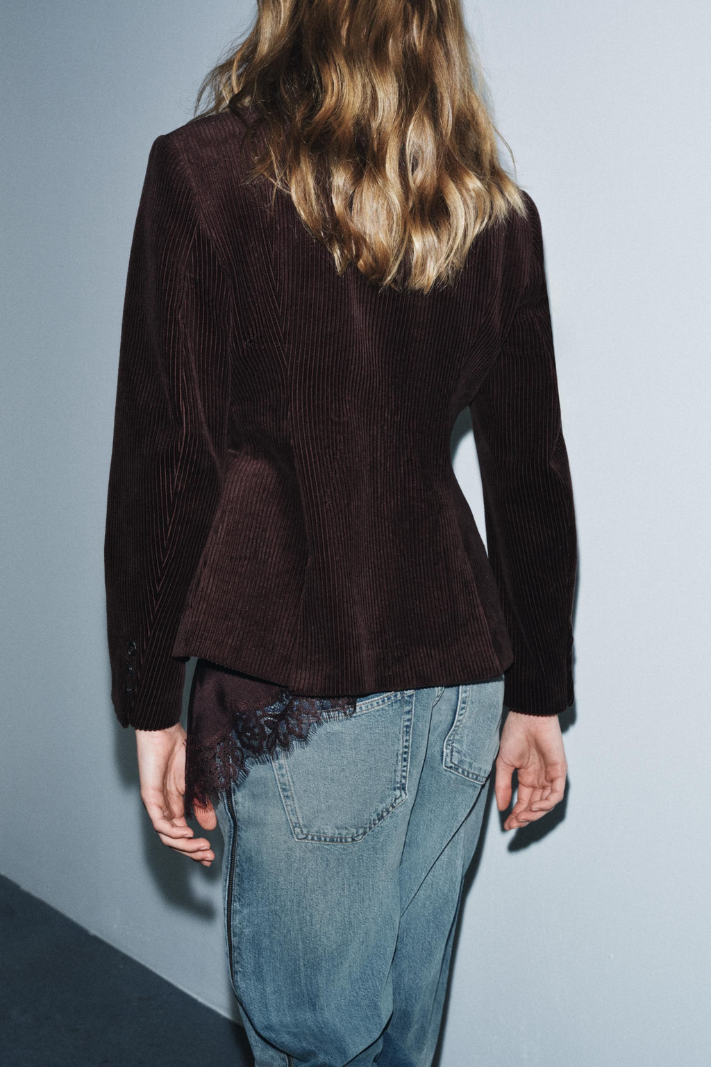 CORDUROY BLAZER ZW COLLECTION - Zara фото 3