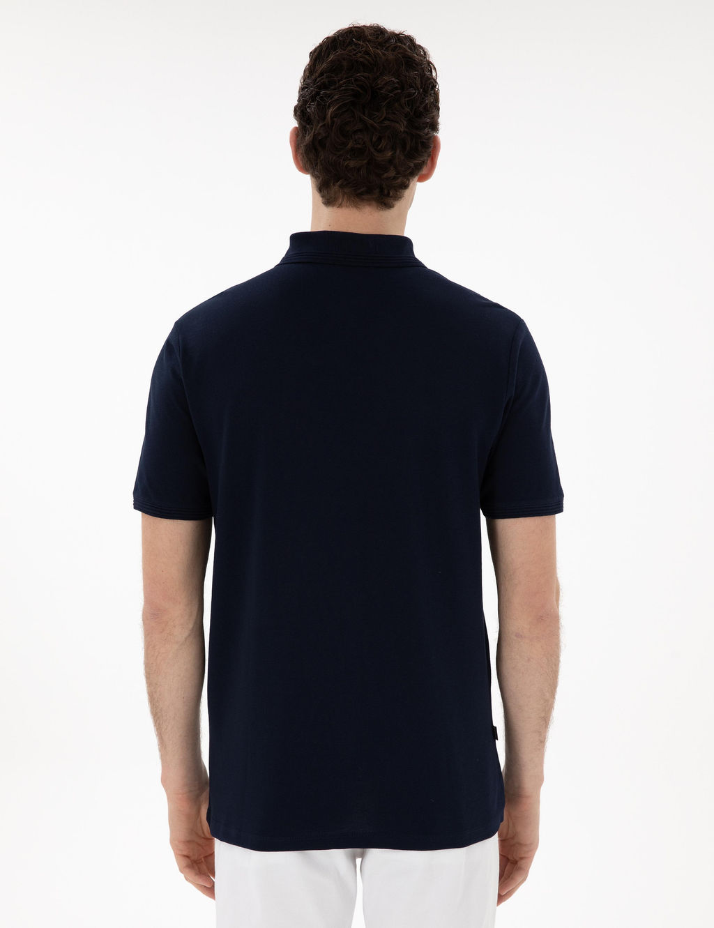 Lacivert Regular Fit K_vr_lmaz Polo Yaka Basic Ti__rt - Pierre cardin фото 12