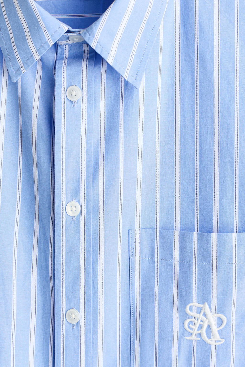 Camisa de popelina Relaxed Fit - H&m фото 6