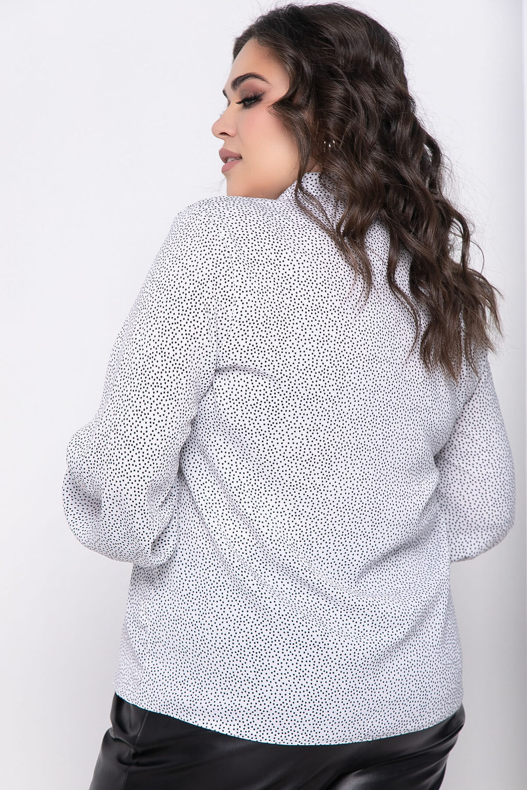 Блуза Алтея (белая) НЬЮ Б8597 - Lt collection фото 3