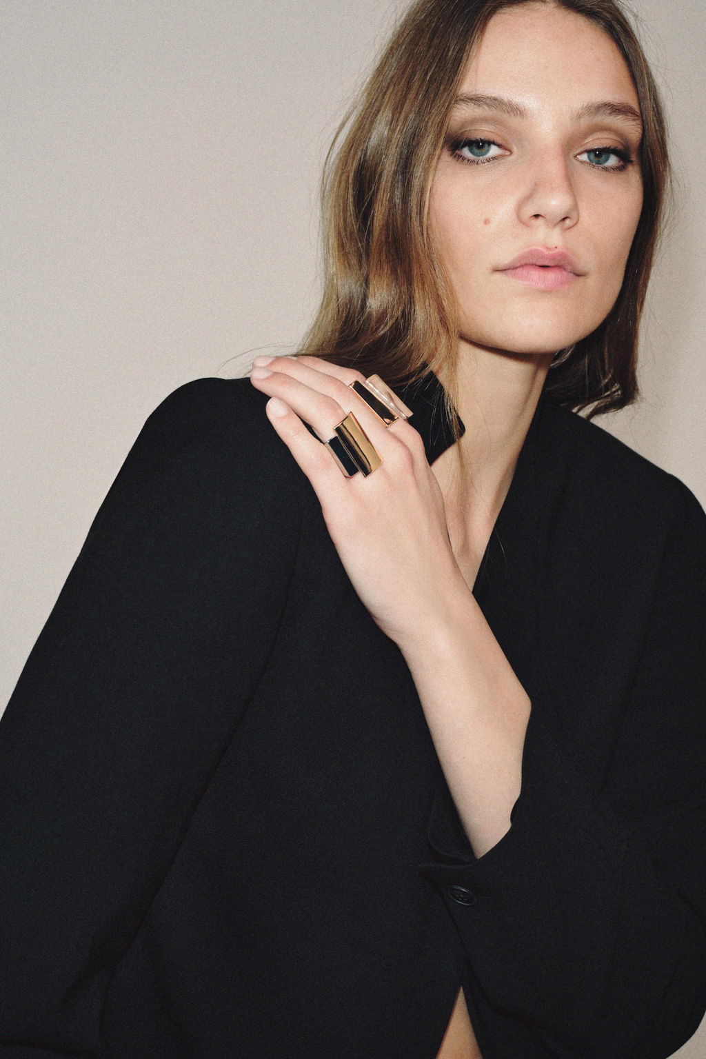 PACK ANILLOS MET?LICOS COMBINADOS / Oro / Plata - Zara фото 2