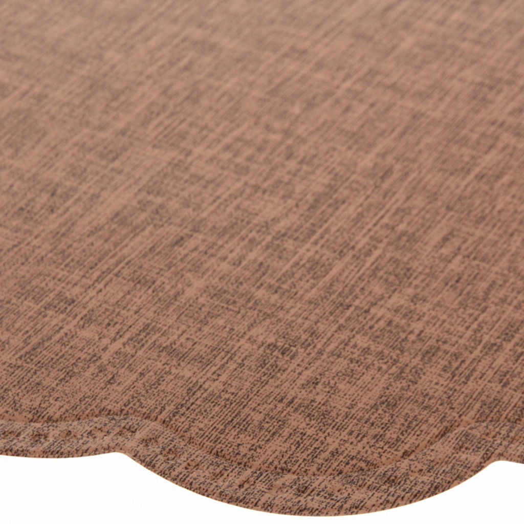 Цена за 3 шт. Салфетка плетеная 38см "Natural", коричневая