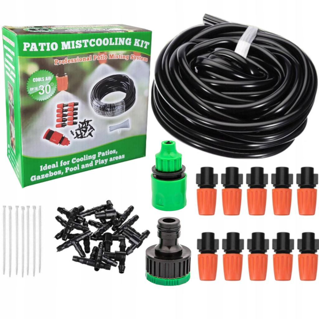 Комплект системы капельного орошения 360C. из шланга для автоматического полива с насадкой 20 м - Family фото 9