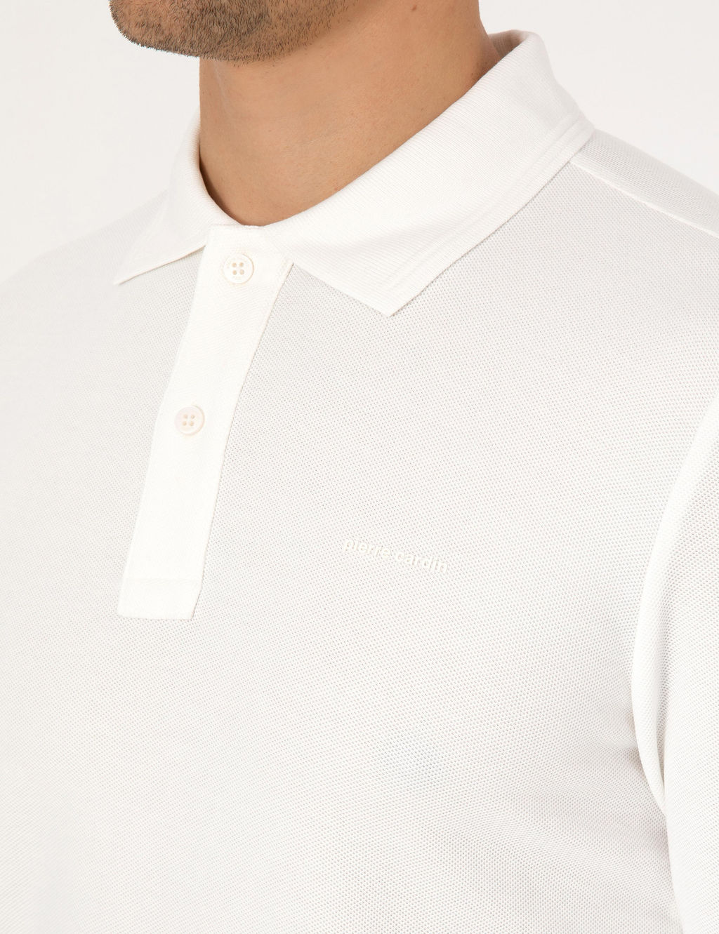 Ekru Slim Fit Sweatshirt - Pierre cardin фото 7