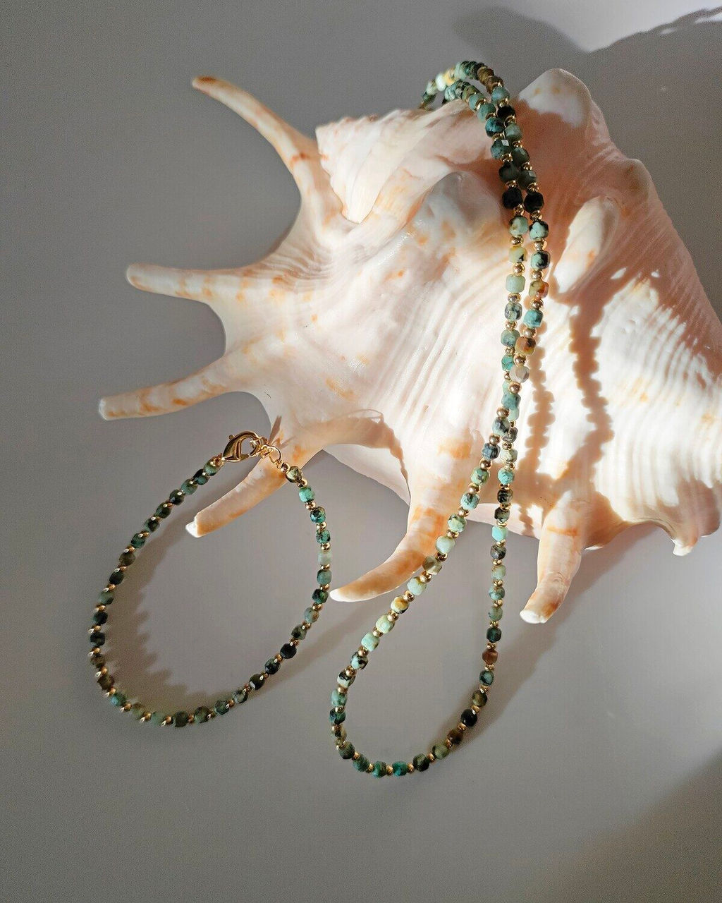 Комплект из натуральных камней