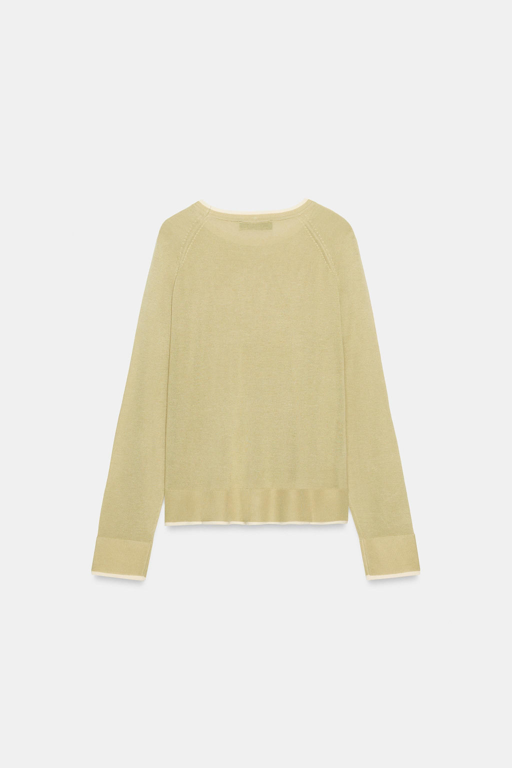 JERSEY PUNTO DOBLE / Verde claro - Zara фото 6