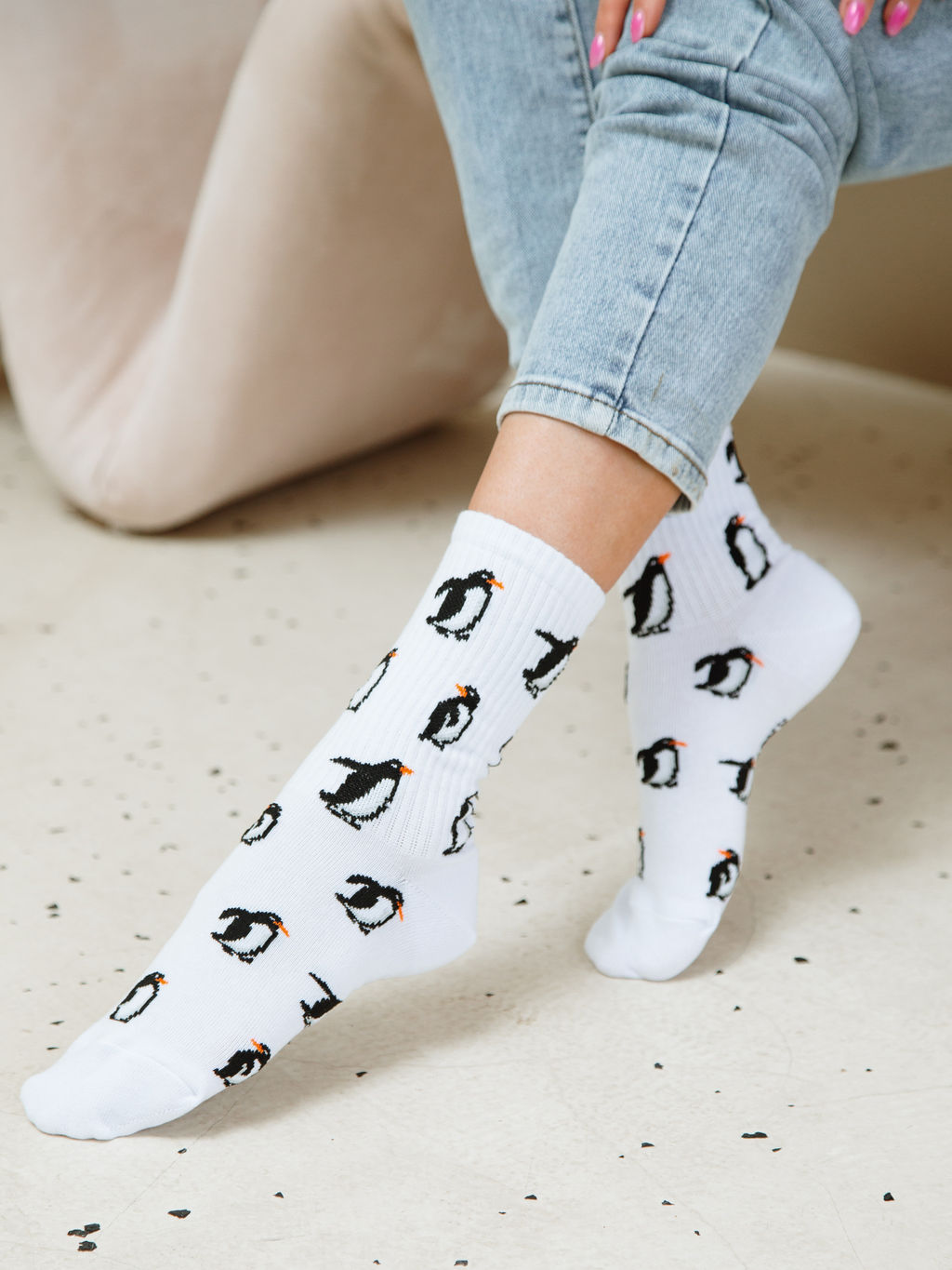 Носки р.40-45 TxT Пингвины - Krumpy фото 2