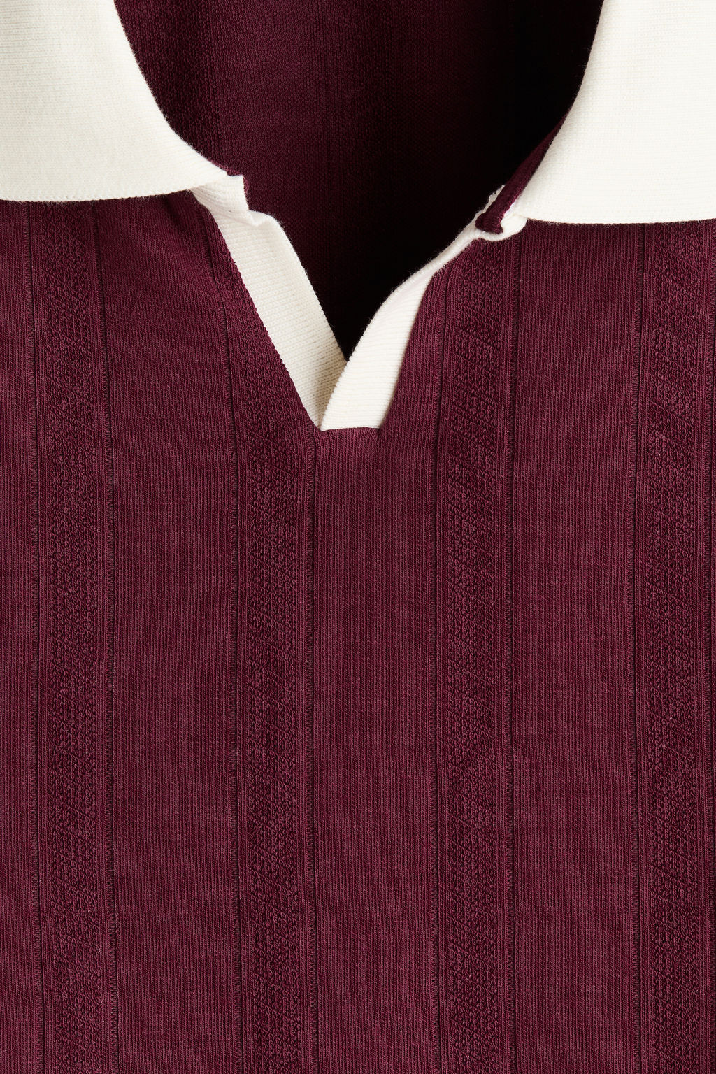 Polo en punto texturizado Relaxed Fit - H&m фото 4