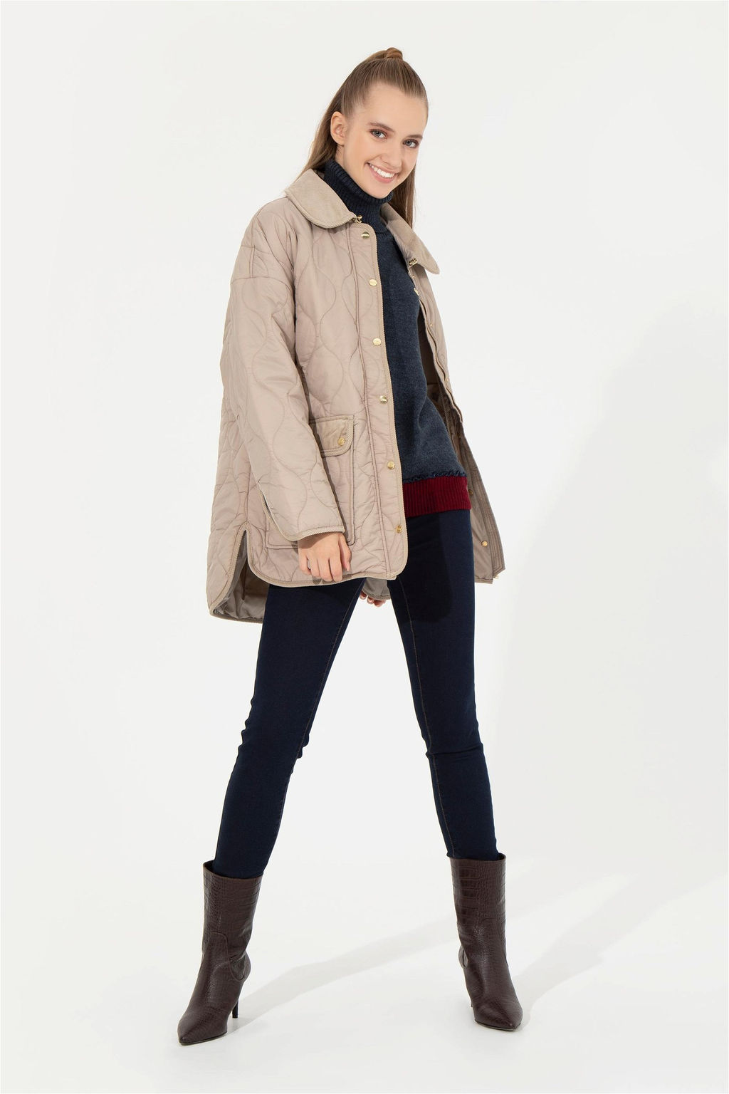 Женское пальто Stone без капюшона из синтетического материала - U.s. polo assn фото 9