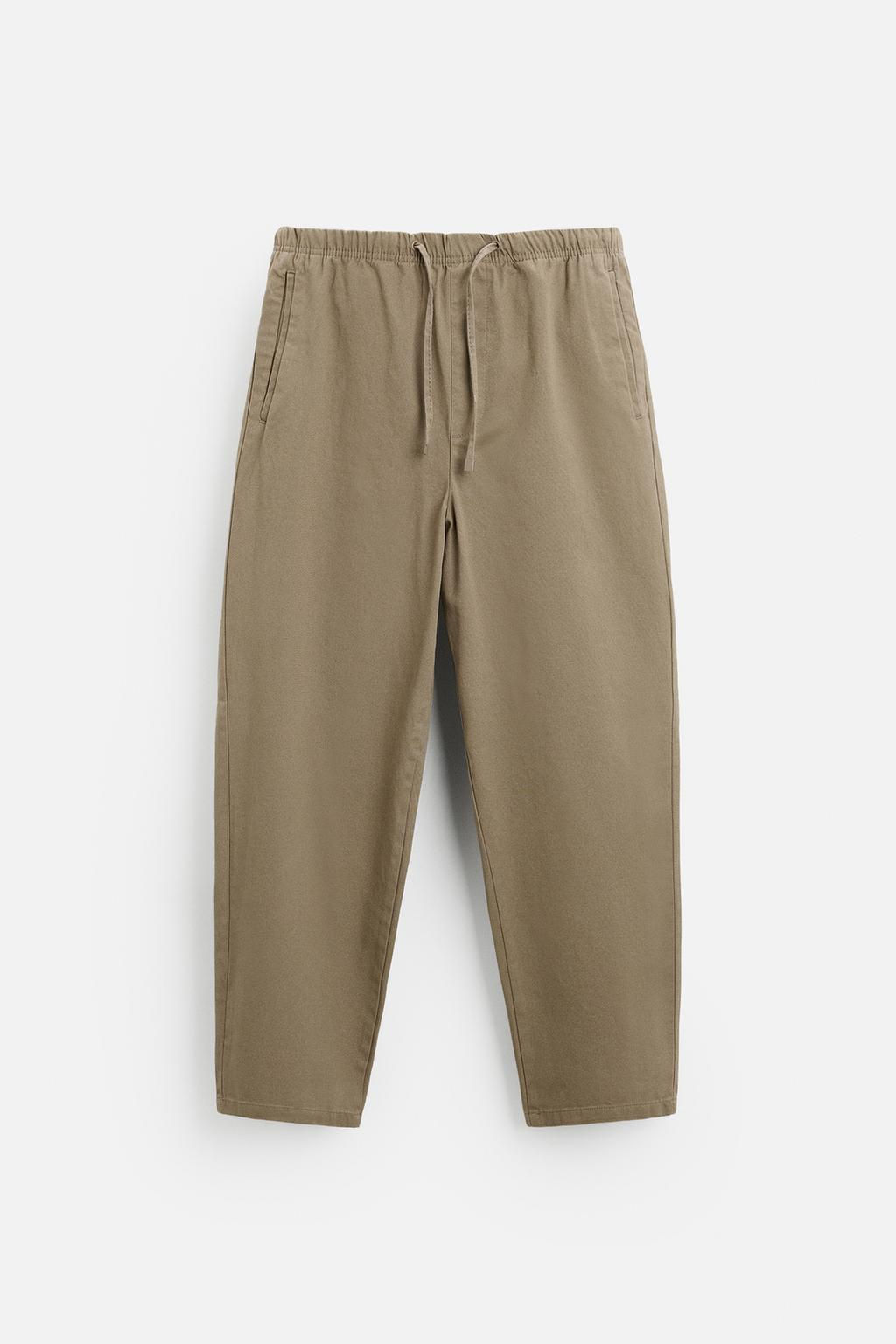 CARROT FIT TROUSERS - Zara фото 32