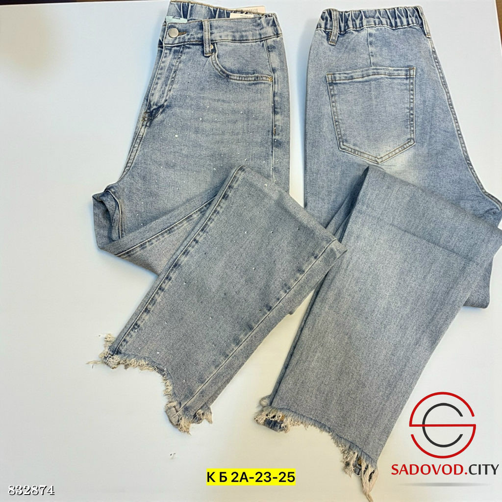 Джинсы с высокой посадкой - Bruno фото 3