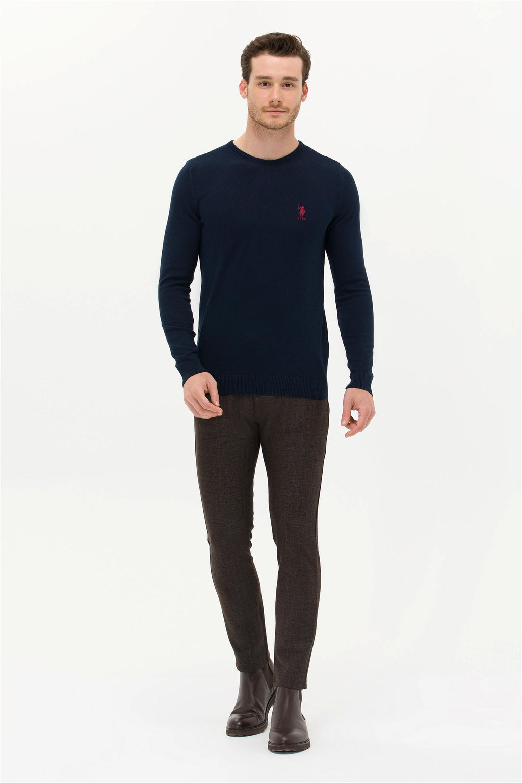 U. S. Polo Assn / Мужские холщовые брюки цвета кокоса - U.s. polo assn фото 10