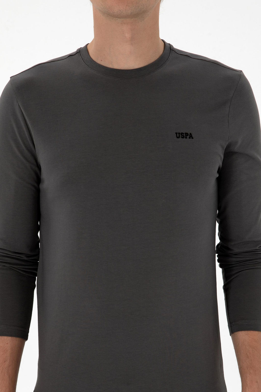 Erkek Gri Basic Sweatshirt Sepette S_rpriz _ndirim - U.s. polo assn фото 6