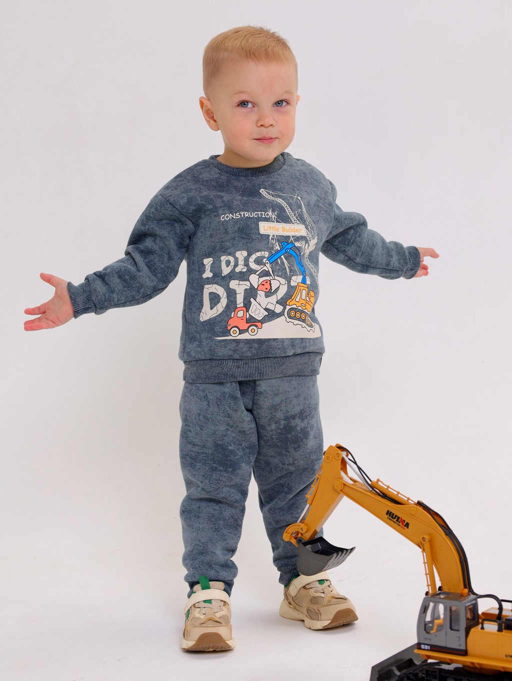 Свитшот(толстовка) с начесом для мальчика Футер