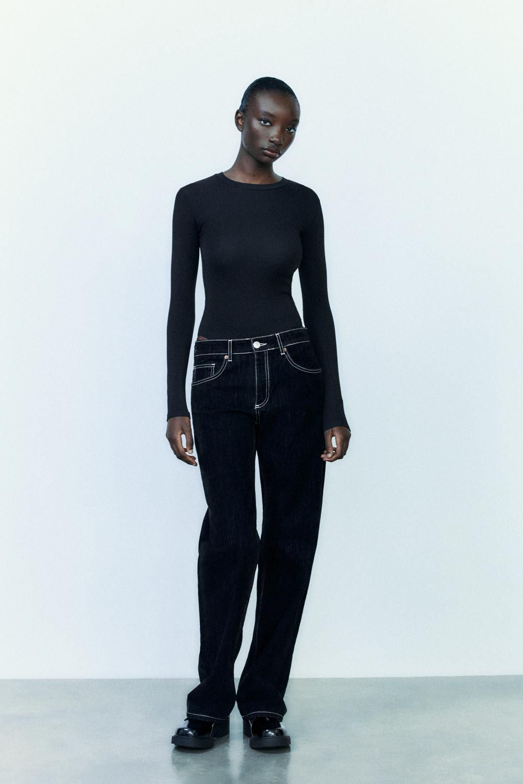 COTTON MODAL BODYSUIT - Zara фото 2