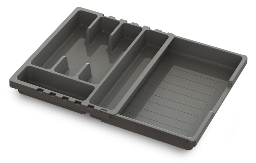 Лоток для столовых приборов раздвижной "СМАРТ" С424