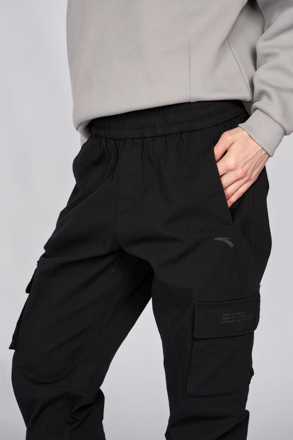 Брюки текстильные Черный - Anta фото 5