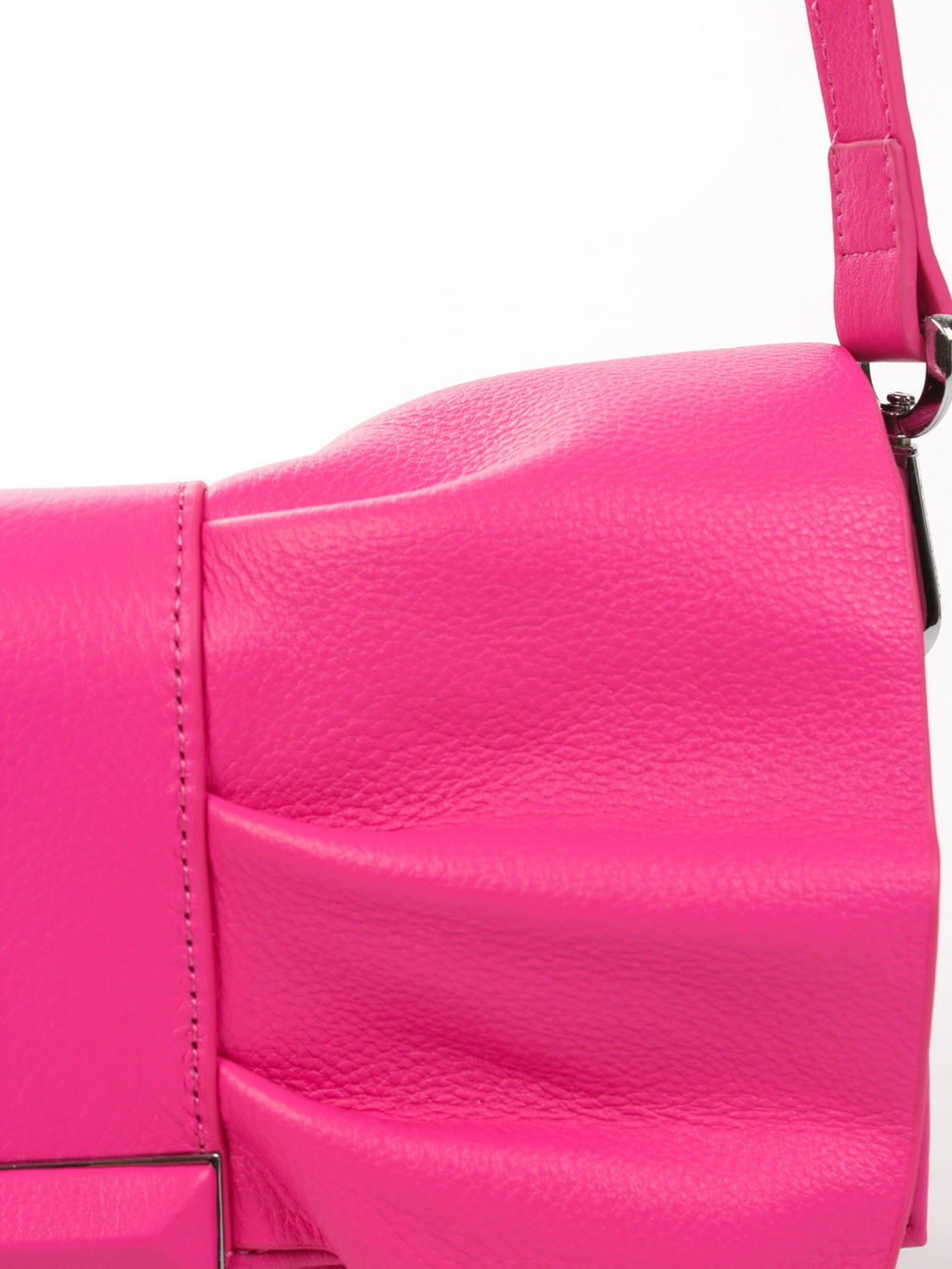 LACCOMA сумка АУ4725-П-фуксия натуральная кожа хлопок
