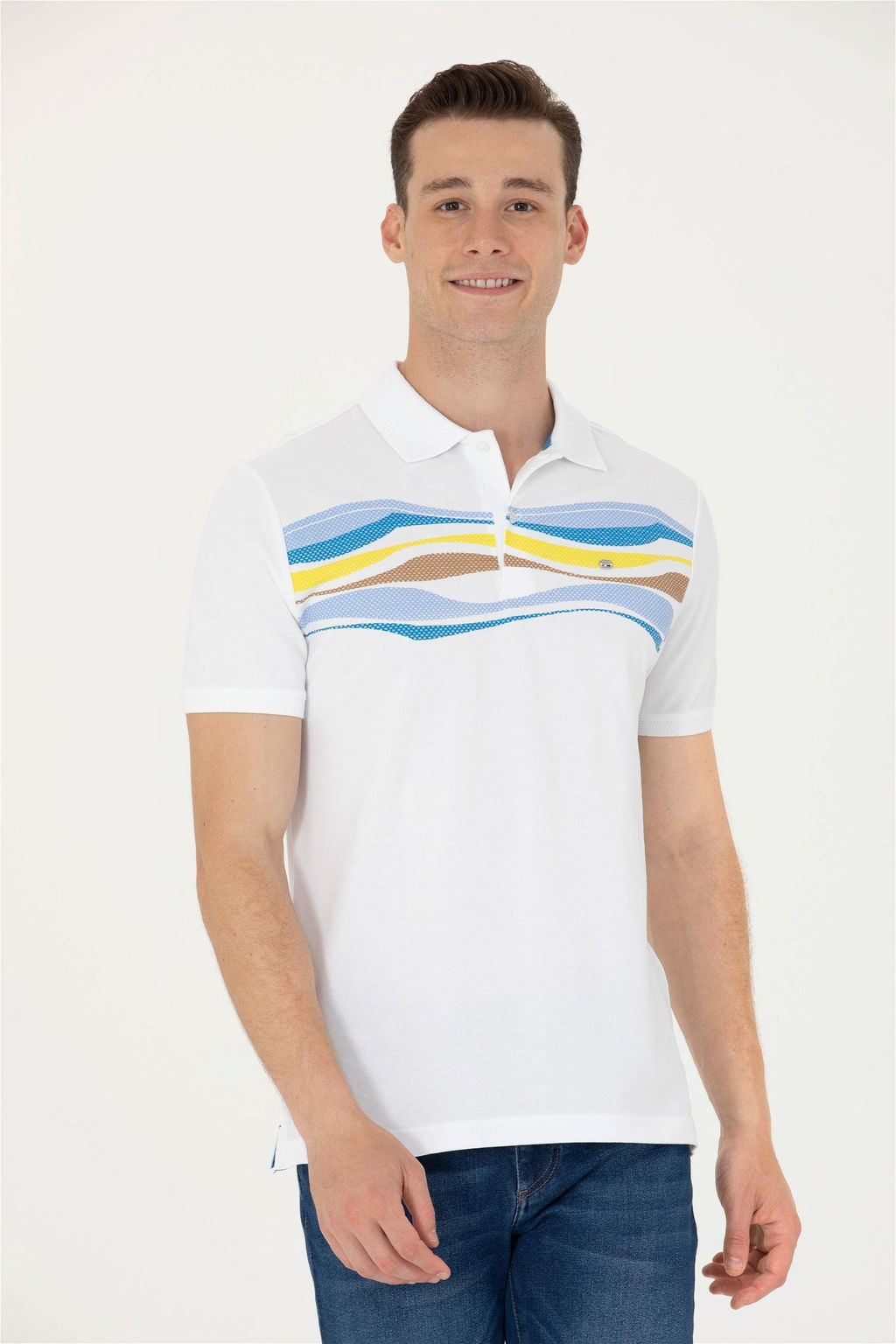 U. S. Polo Assn Мужская футболка поло Saks - U.s. polo assn фото 8